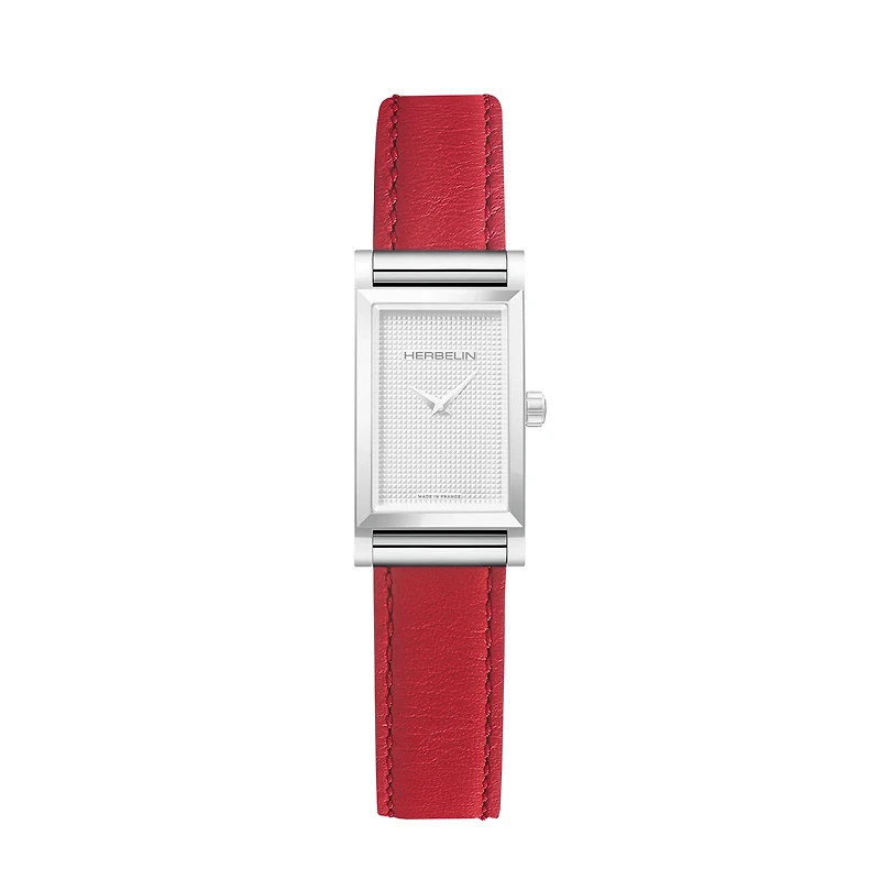 BRACELET ANTARÈS CUIR ROUGE