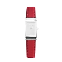 BRACELET ANTARÈS CUIR ROUGE
