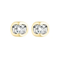 14k yellow gold earrings