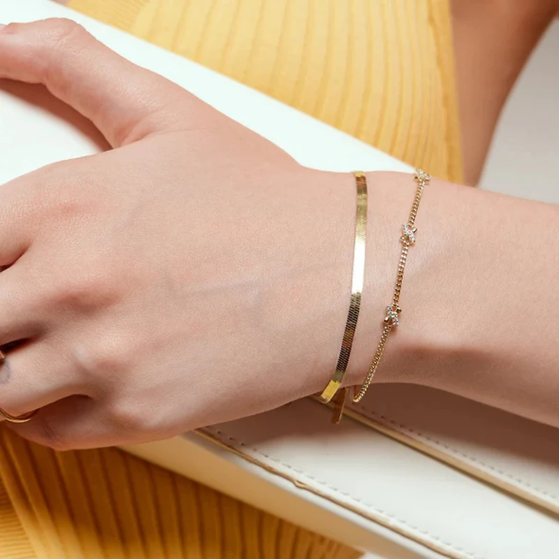 925 SILVER BRACELET - 7.25"