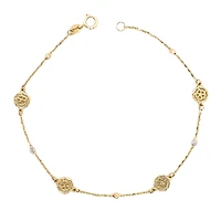 Bracelet or 3 tons 10k - 7.5''