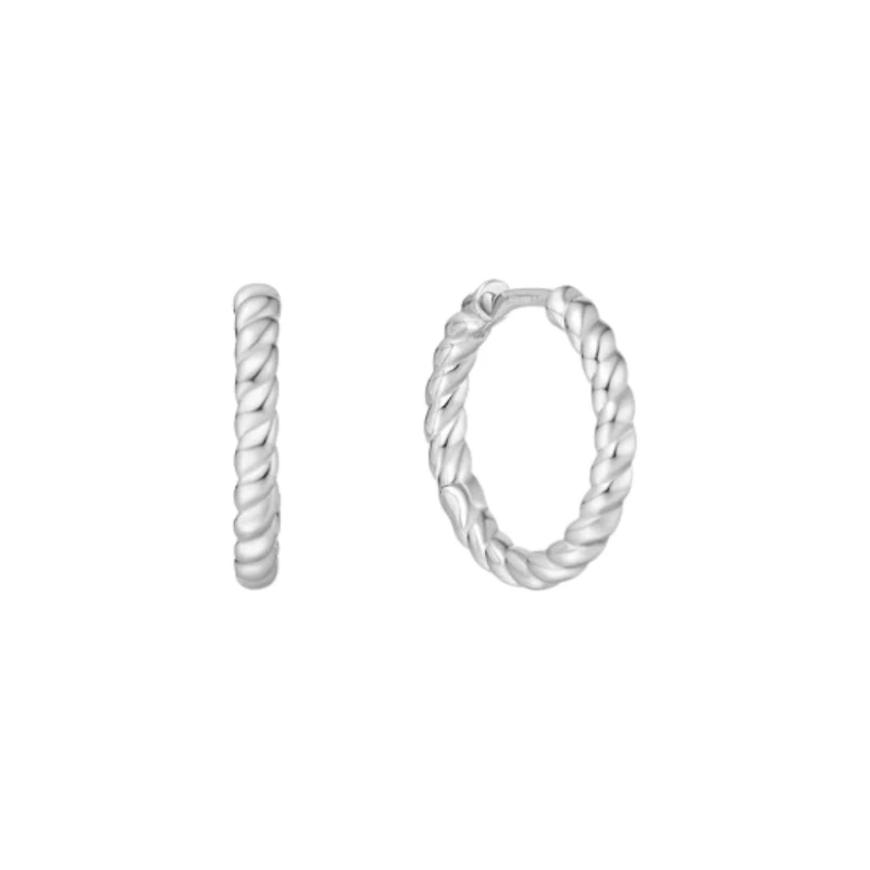 BOUCLES D'OREILLES ARGENT - 12MM