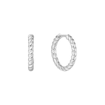 BOUCLES D'OREILLES ARGENT - 12MM