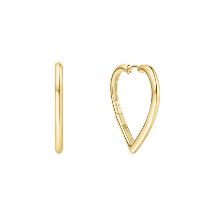 925 SILVER EARRINGS - 30MM