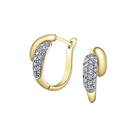 10k yellow gold earrings