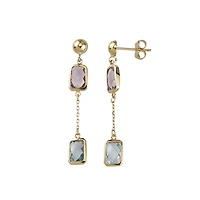 14k yellow gold earrings