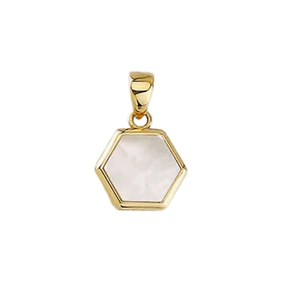 10k yellow gold pendant