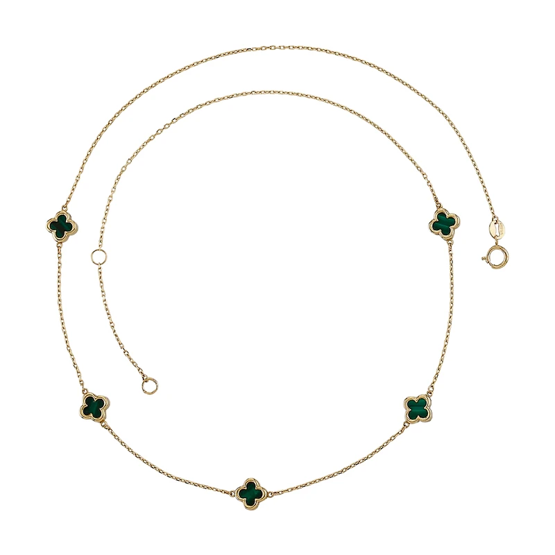 10k yellow gold necklace - 18''