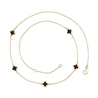 10k yellow gold necklace - 18''