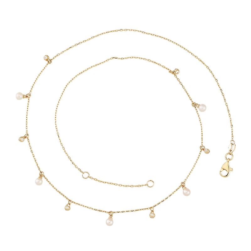 10k yellow gold necklace - 18''