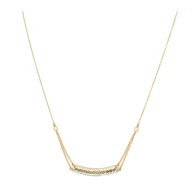 10k yellow gold necklace
