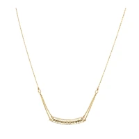 10k yellow gold necklace