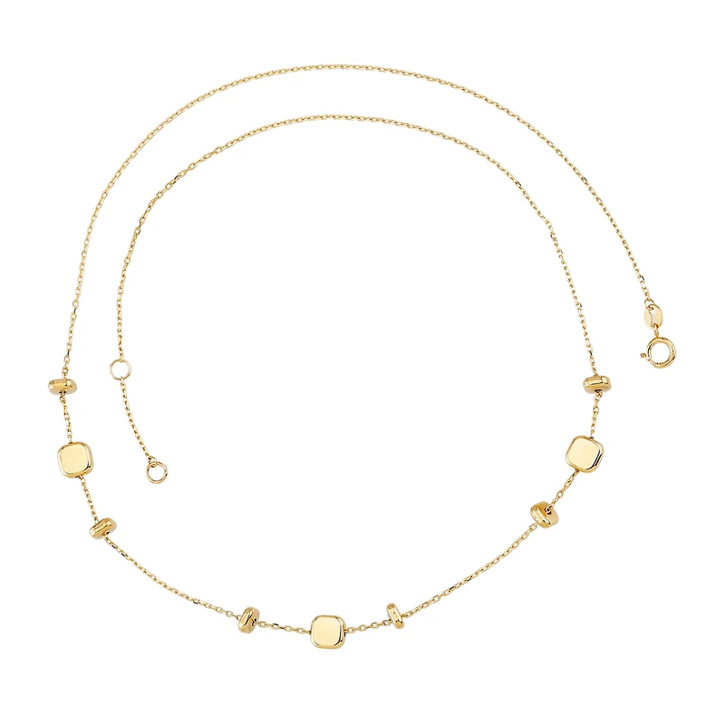 10k yellow gold necklace