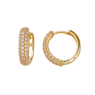 Anneaux or jaune 10k - 14x2mm