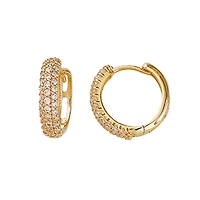 Anneaux or jaune 10k - 14x2mm