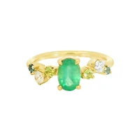 10k yellow gold ring