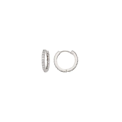 10k white gold earrings