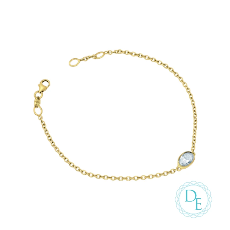 10k yellow gold bracelet