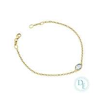 10k yellow gold bracelet