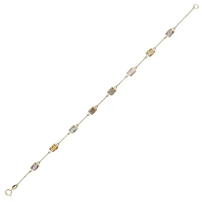 Bracelet or jaune 14k - 7.25''