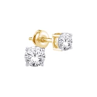 14k yellow gold earrings