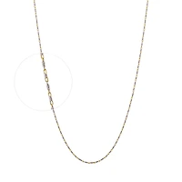 10k 2 tone gold bracelet 7.5''