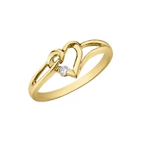 10k yellow gold ring