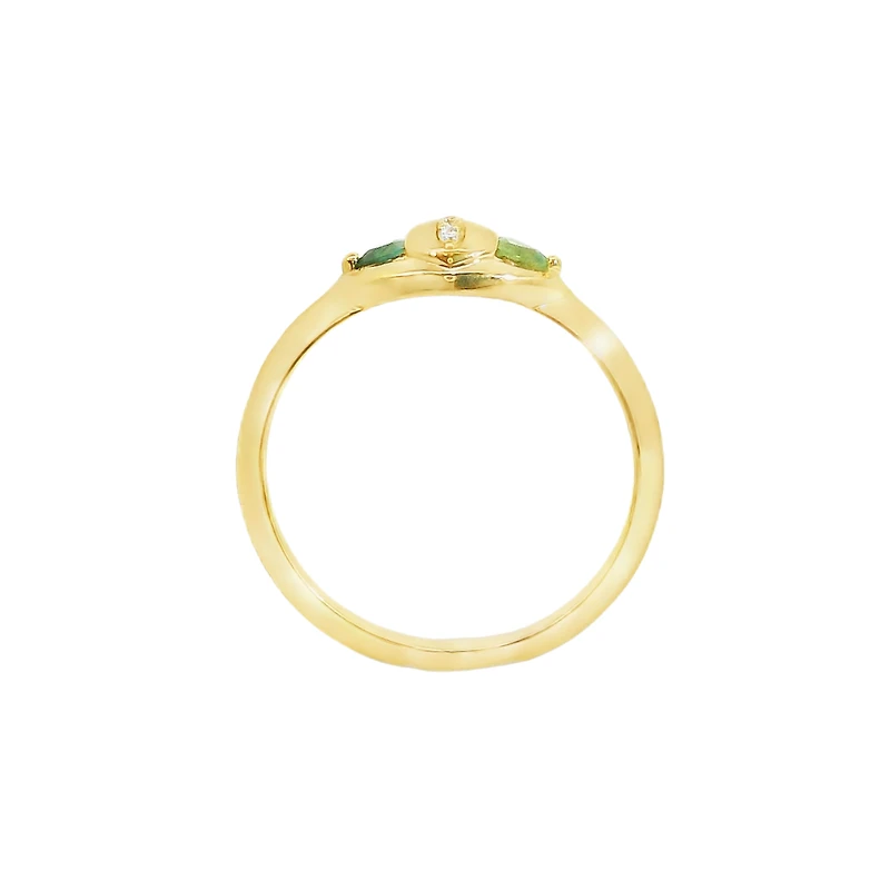 10k yellow gold ring