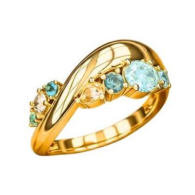 10k yellow gold ring