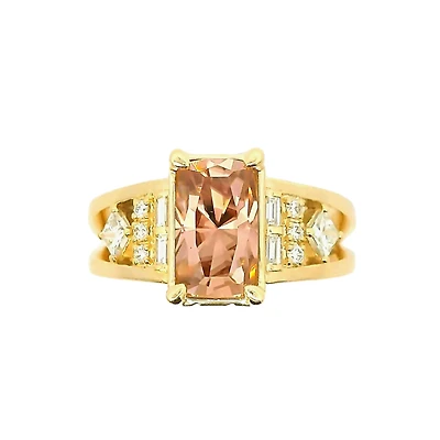 Bague or jaune 14k