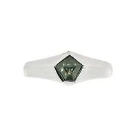 10k white gold ring