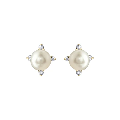 Boucles d'oreilles or 10K