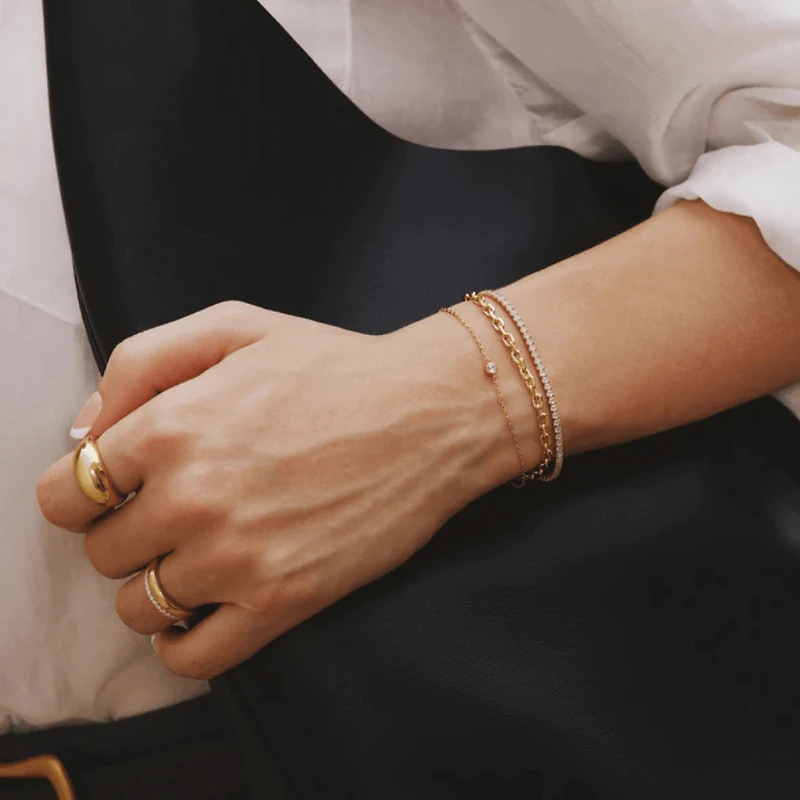 Bracelet serti