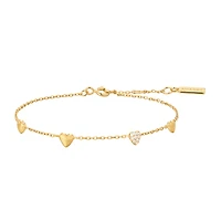 Pavé Heart Bracelet