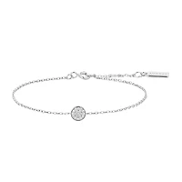 Pavé Disc Bracelet