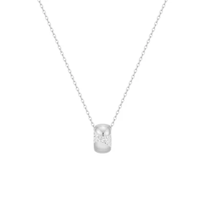 Collier pavé bombé