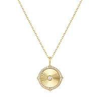 Pendentif disque soleil