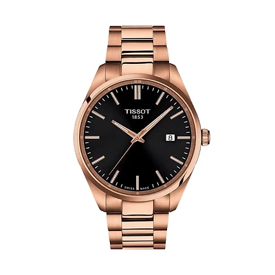 Montre Tissot PR 100 40mm or rose