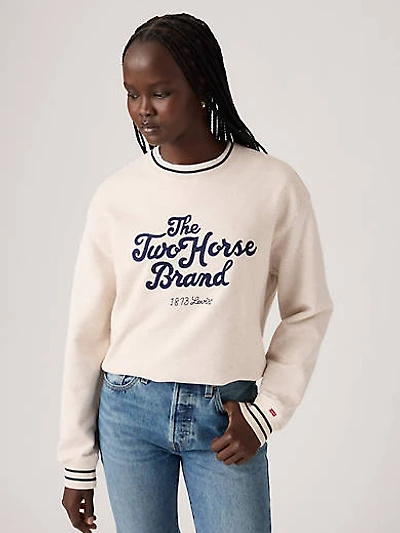 Graphic Heritage Sport Crewneck Sweatshirt