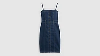 Denim Bustier Dress