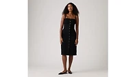 Denim Bustier Dress
