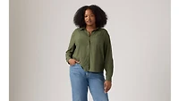Darlene Utility Shirt (Plus Size