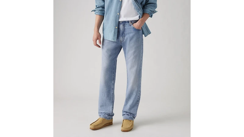 555™ Relaxed Straight Linen+ Denim Men's Jeans