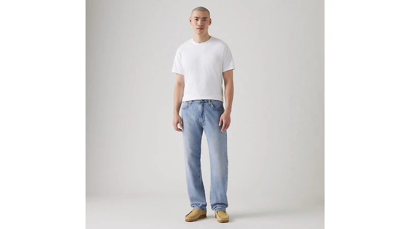 555™ Relaxed Straight Linen+ Denim Men's Jeans