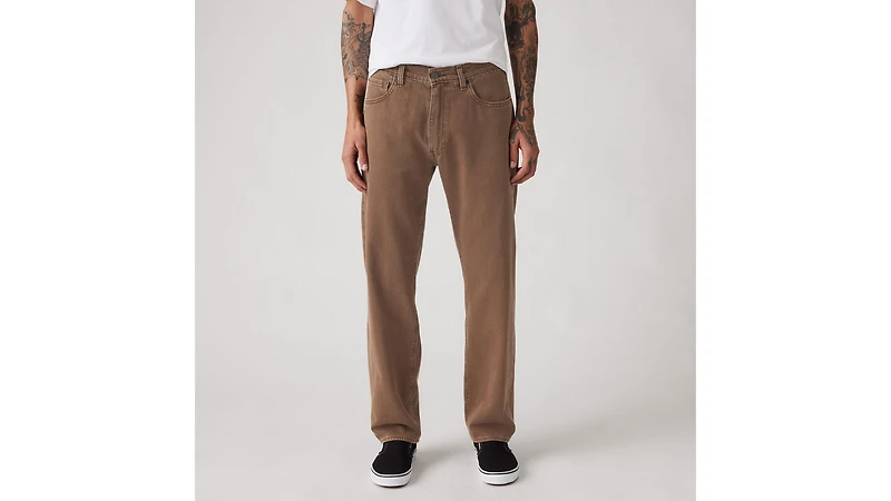 555™ Relaxed Straight Linen+ Denim Men's Jeans