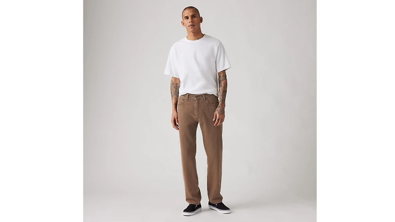 555™ Relaxed Straight Linen+ Denim Men's Jeans
