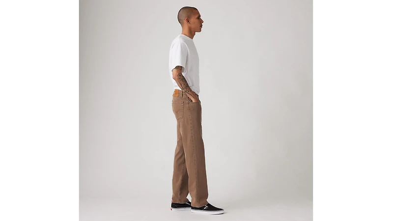555™ Relaxed Straight Linen+ Denim Men's Jeans