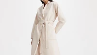 Japanese Denim Surplus Trench Coat