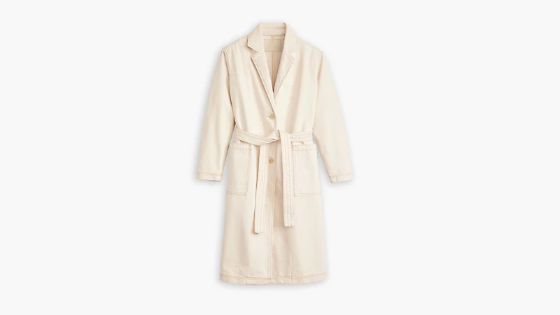 Japanese Denim Surplus Trench Coat