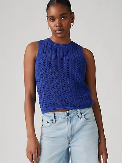 Sunrise Crochet Sweater Tank